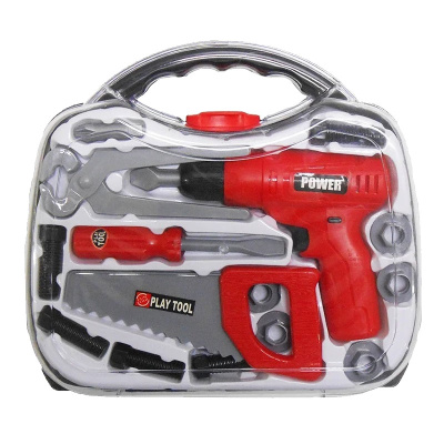 Набор инструментов игровой на батарейках TG206J 1